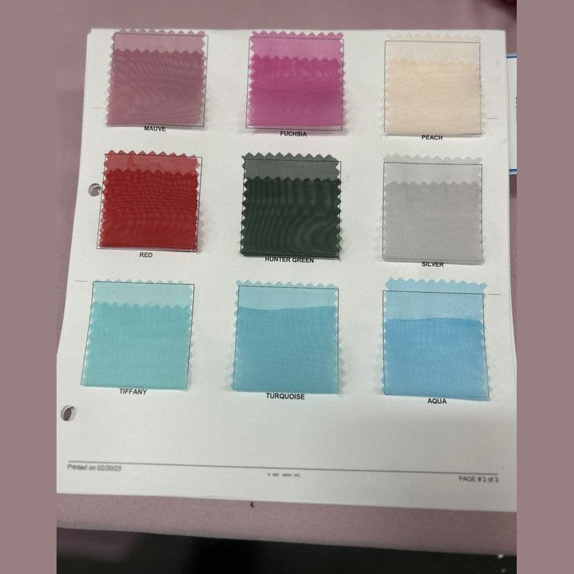 Sheer Voile (118'') by the yard - New Star Fabrics