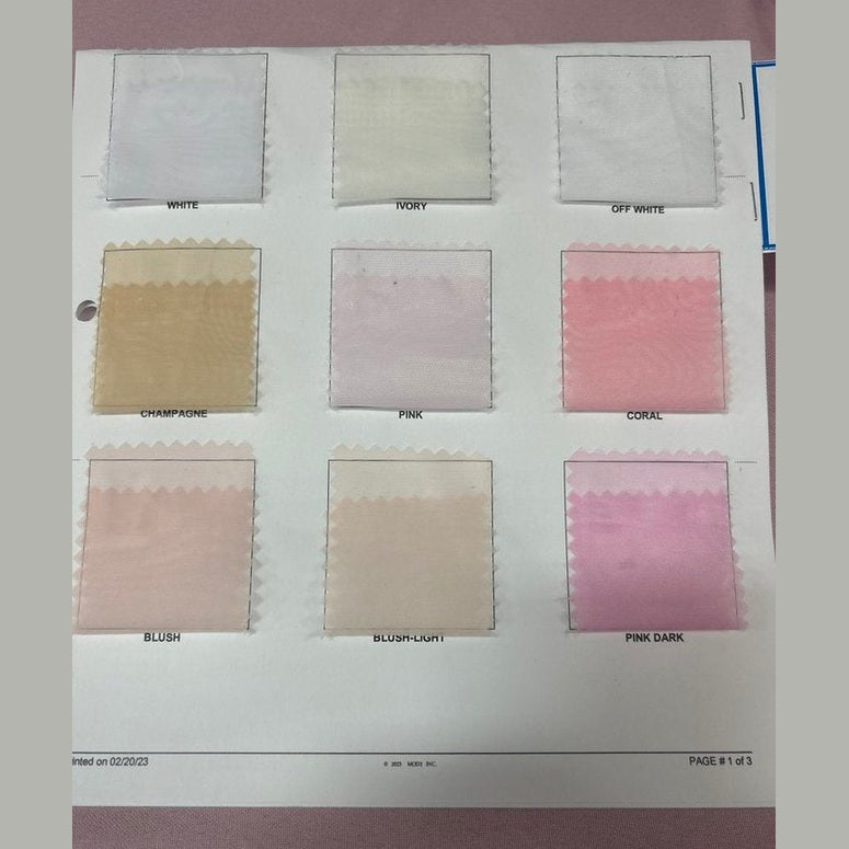 Sheer Voile (118'') by the yard - New Star Fabrics