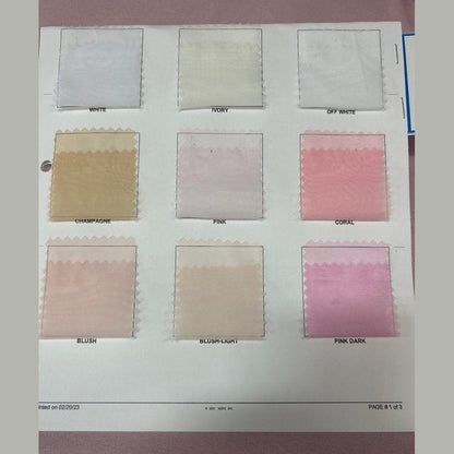 Sheer Voile (118'') by the yard - New Star Fabrics