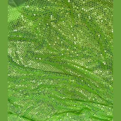 Small Dot Confetti Sequin Fabric - 45" Wide - Sold by the Yard - New Star Fabrics