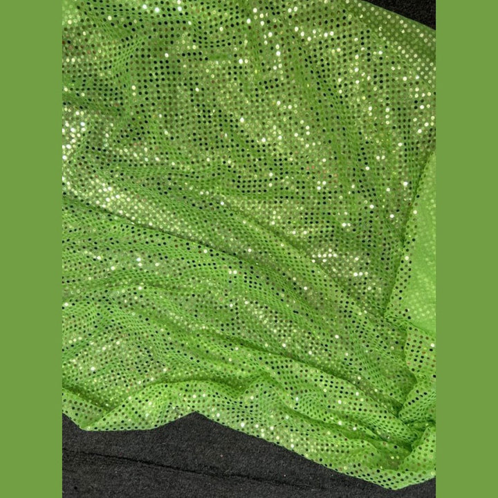 Small Dot Confetti Sequin Fabric - 45" Wide - Sold by the Yard - New Star Fabrics