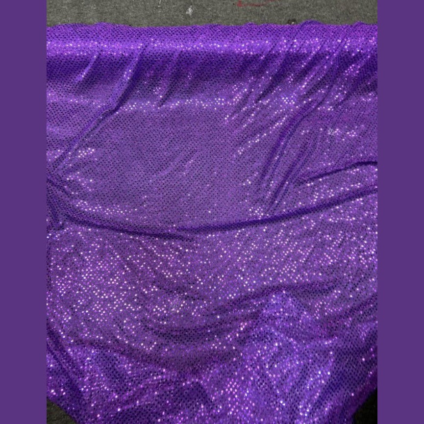 Small Dot Confetti Sequin Fabric - 45" Wide - Sold by the Yard - New Star Fabrics