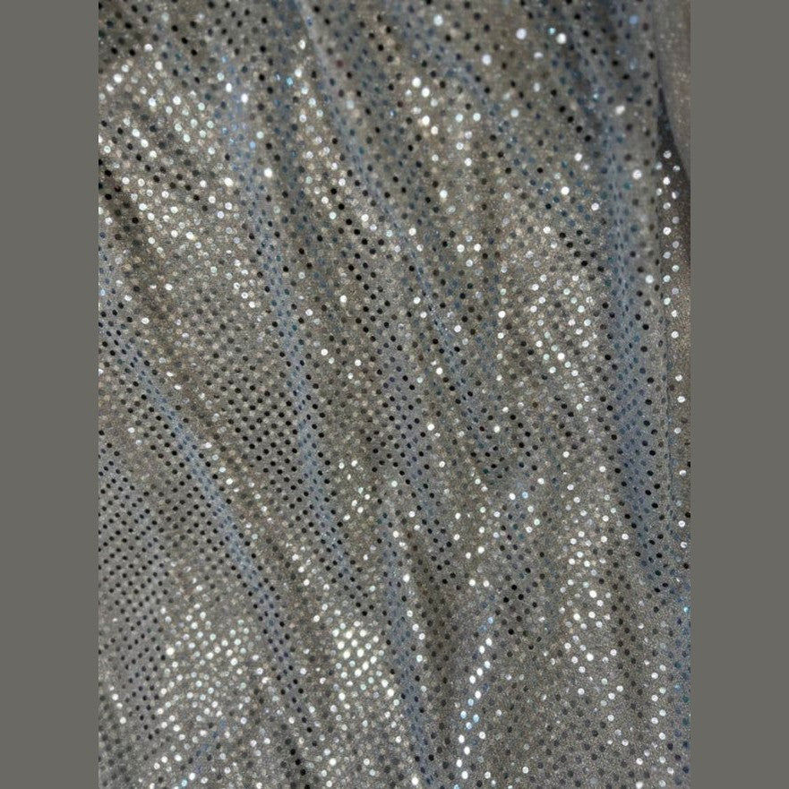 Small Dot Confetti Sequin Fabric - 45" Wide - Sold by the Yard - New Star Fabrics