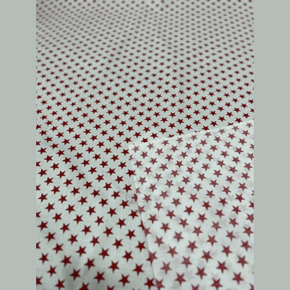 Star Print Poly Cotton Fabric  60 Inches Wide Fabric  by the yard - New Star Fabrics