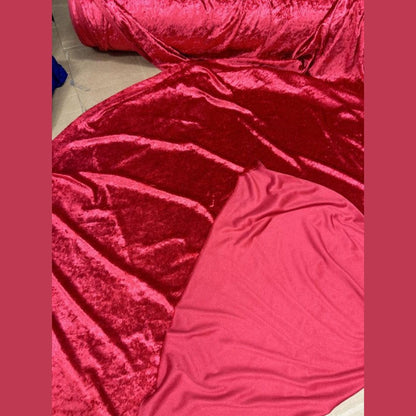 Stretch Panne Velvet Velour Fabric  by the yard - New Star Fabrics