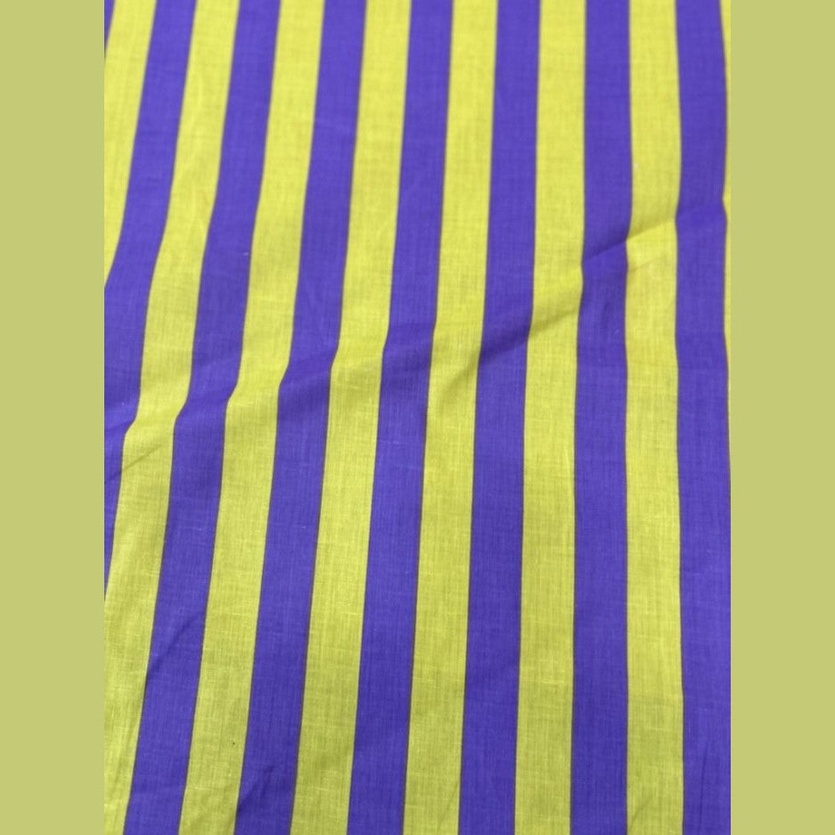 Stripe Print Poly Cotton 1 inch Fabric 60 Inches Wide - New Star Fabrics