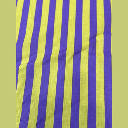 Stripe Print Poly Cotton 1 inch Fabric 60 Inches Wide - New Star Fabrics