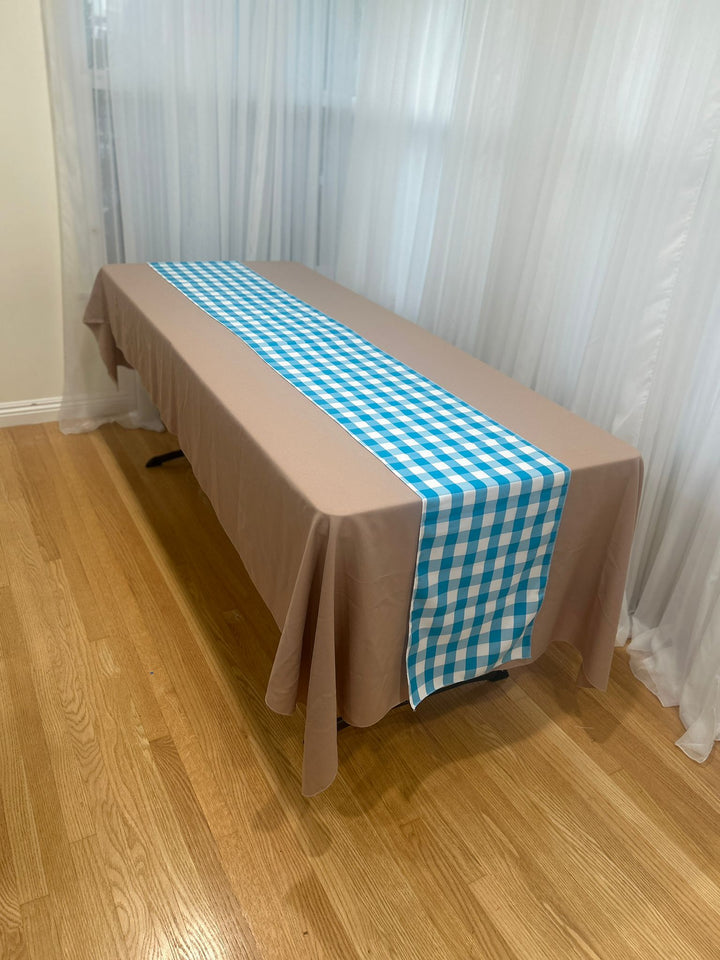 Buffalo Plaid Checkered Table Runner - 14"x108"