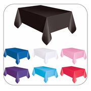 Plastic Table Cover - Rectangular - Pack of 12