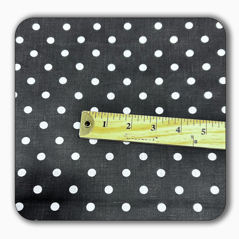 Small Polka Dot Poly Cotton Fabric - Sold by the Yard
