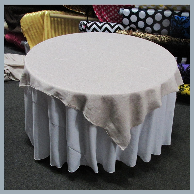 Table Overlay Poly Poplin / Polyester / Gabardine 58 X 58 Inches - New Star Fabrics