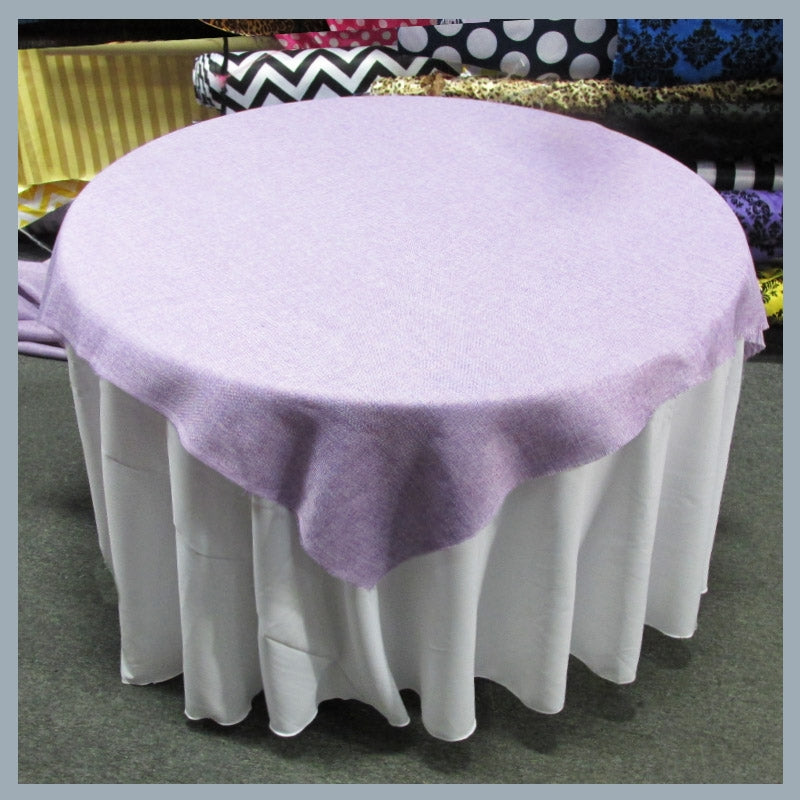 Table Overlay Poly Poplin / Polyester / Gabardine 58 X 58 Inches - New Star Fabrics