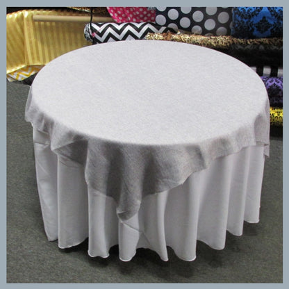 Table Overlay Poly Poplin / Polyester / Gabardine 58 X 58 Inches - New Star Fabrics