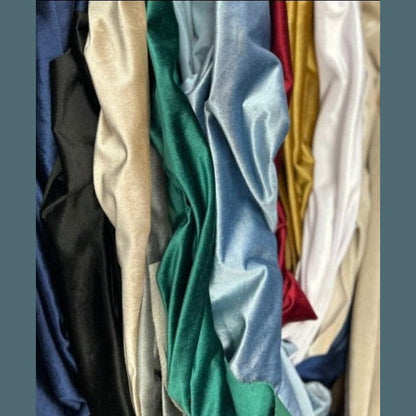 Velvet Fabric for Upholstery Curtain by the yard - New Star Fabrics