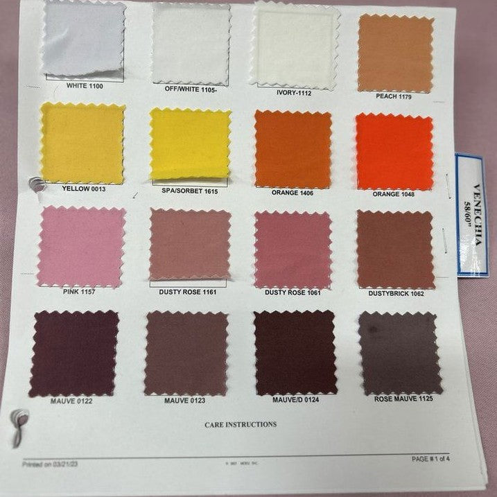 Venechia Spandex - New Star Fabrics