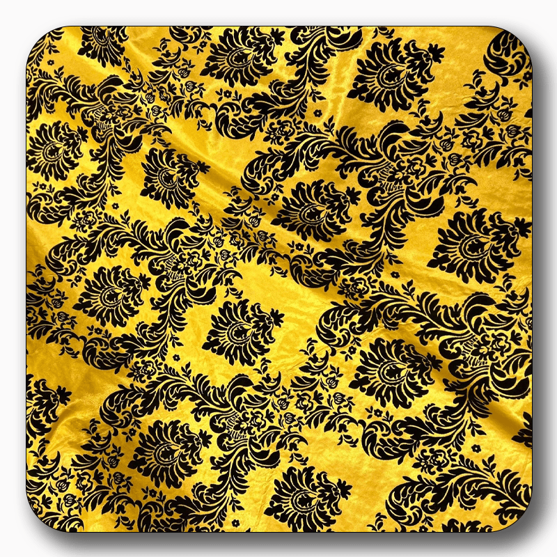 5 Yards Damask Flocking Taffeta Wholesale