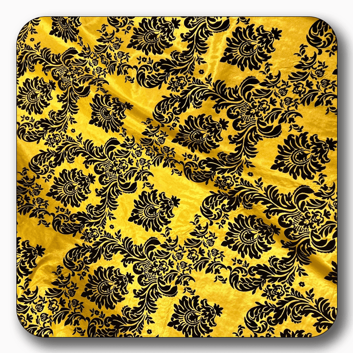 5 Yards Damask Flocking Taffeta Wholesale