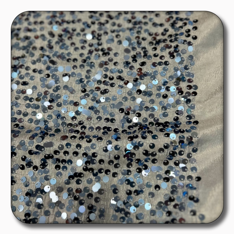 5 Yards Sequin Taffeta Fabric Wholesale Free Shipping