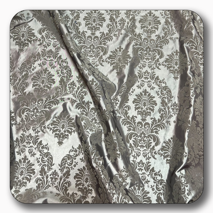 5 Yards Damask Flocking Taffeta Wholesale