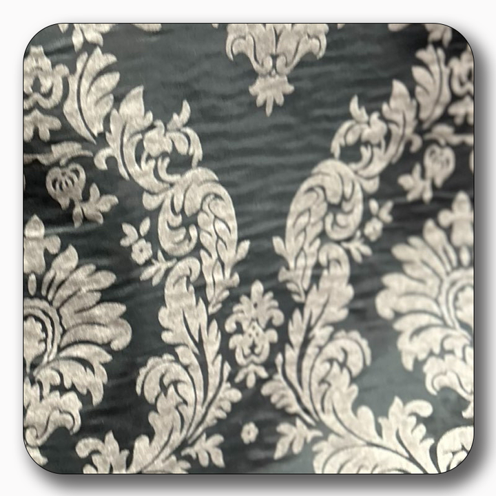 5 Yards Damask Flocking Taffeta Wholesale