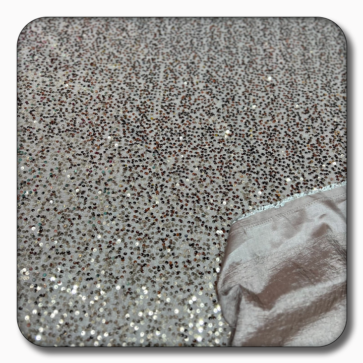 5 Yards Sequin Taffeta Fabric Wholesale Free Shipping