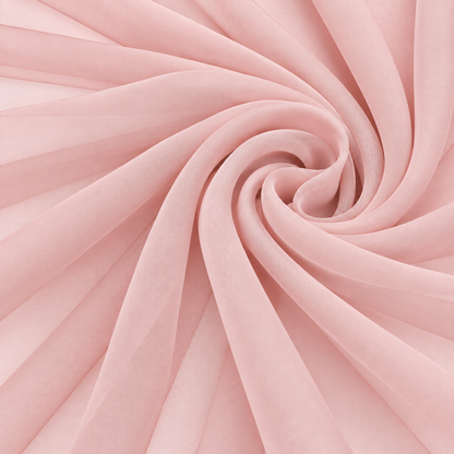 50-Yard Chiffon Fabric – 58″ Wide Continuous Piece for Wedding Draping