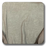 Close-up of soft polyester chiffon fabric in gray, showcasing its lightweight and durable texture, ideal for various sewing projects.