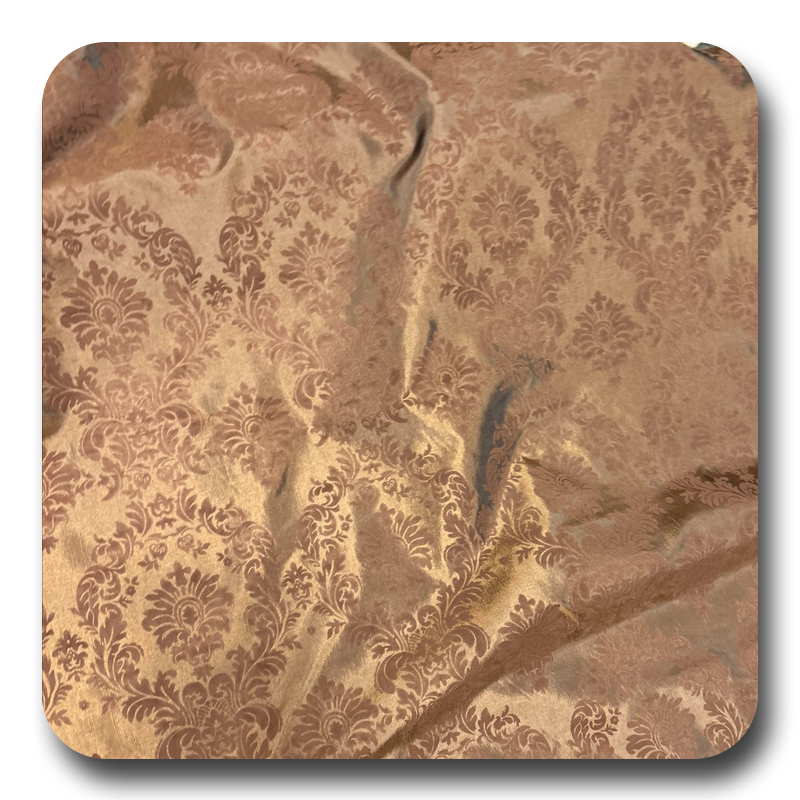 5 Yards Damask Flocking Taffeta Wholesale
