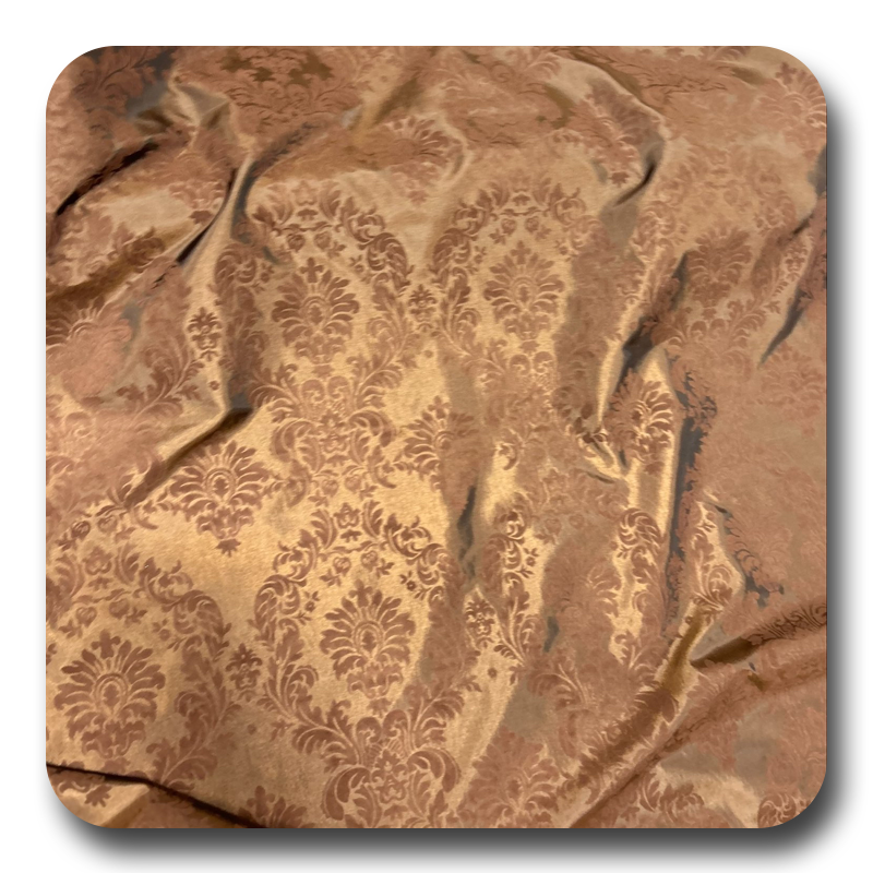 5 Yards Damask Flocking Taffeta Wholesale