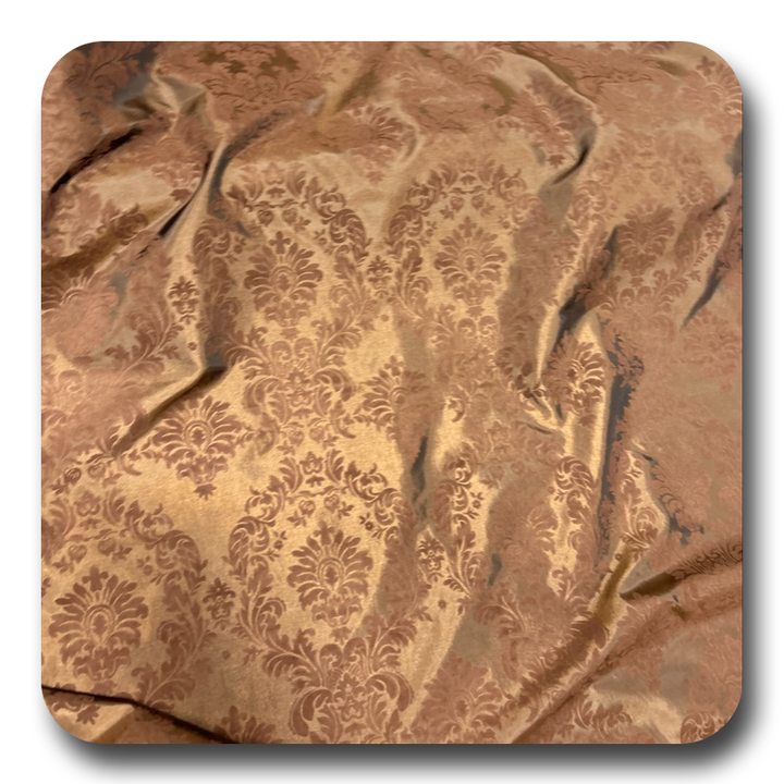 5 Yards Damask Flocking Taffeta Wholesale