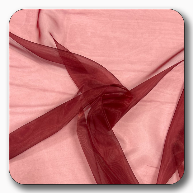 Sheer Organza Fabric - Sold by the Yard
