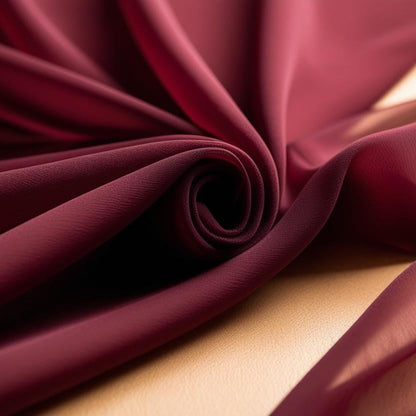20 Yard Continuous Pieces Polyester Chiffon Fabric-Sheer & Lightweight for Backdrops, Decor & Dresses | Free Shipping
