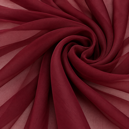 50-Yard Chiffon Fabric – 58″ Wide Continuous Piece for Wedding Draping