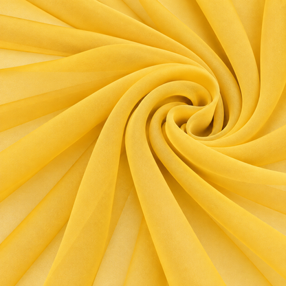 50-Yard Chiffon Fabric – 58″ Wide Continuous Piece for Wedding Draping