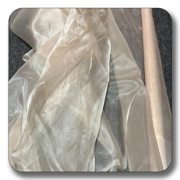 Sheer Organza Fabric - Sold by the Yard