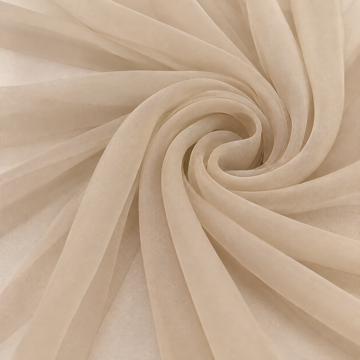 50-Yard Chiffon Fabric – 58″ Wide Continuous Piece for Wedding Draping