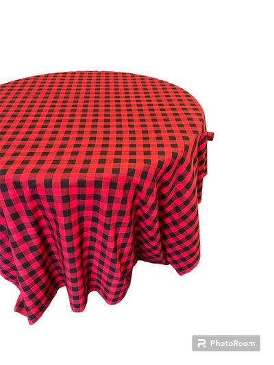 Buffalo Tablecloth - 108'' Round