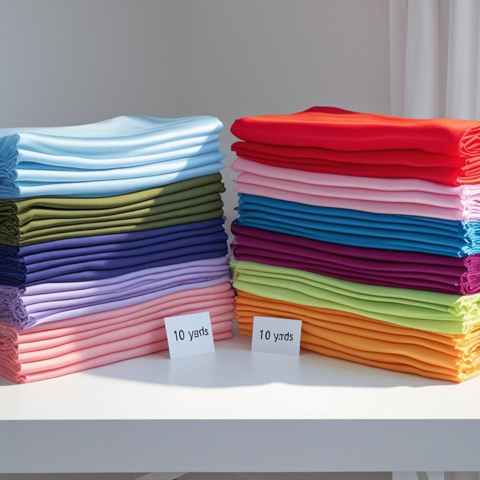 Polyester Chiffon 10 Yard Continuous Pieces-Sheer & Lightweight for Backdrops, Decor & Dresses | Free Shipping – Free Shipping