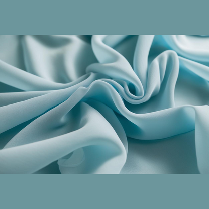 20 Yard Continuous Pieces Polyester Chiffon Fabric-Sheer & Lightweight for Backdrops, Decor & Dresses | Free Shipping