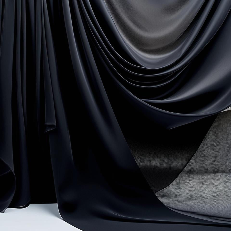 50 Yard Continuous Pieces Polyester × 60” Chiffon Fabric Roll (30+ Colors) – Sheer Wedding Draping Fabric – Free Shipping