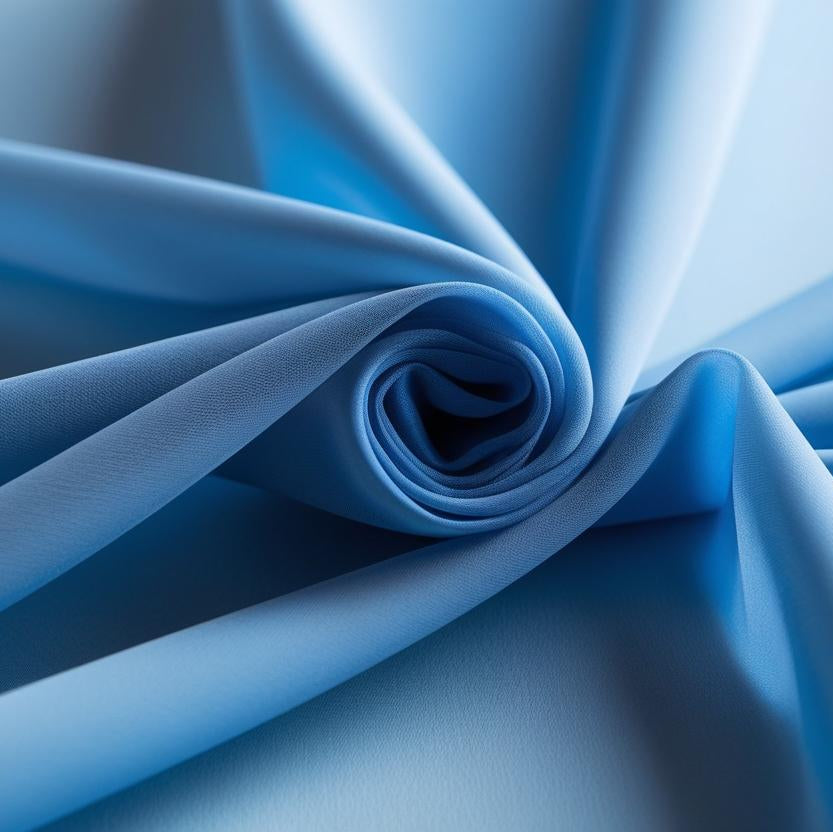 10 Yard Continuous Pieces Chiffon Fabric Polyester -Sheer & Lightweight for Backdrops, Decor & Dresses | Free Shipping