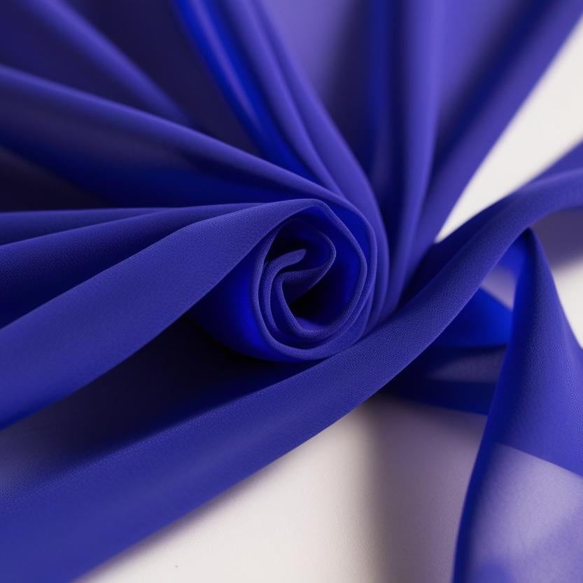 10 Yard Continuous Pieces Chiffon Fabric Polyester -Sheer & Lightweight for Backdrops, Decor & Dresses | Free Shipping