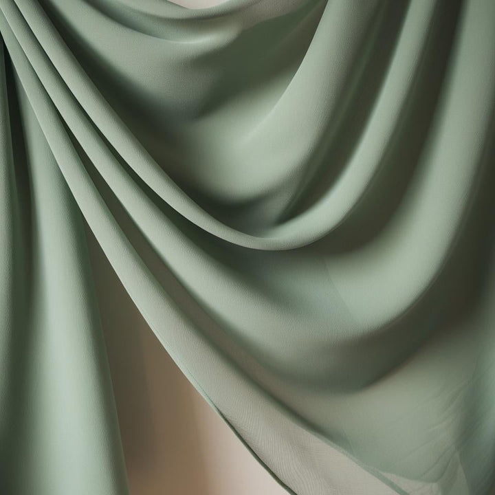 Polyester Chiffon 20 Yard Continuous Pieces-Sheer & Lightweight for Backdrops, Decor & Dresses | Free Shipping