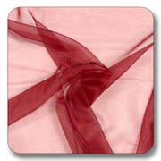 Sheer Organza Fabric - Sold by the Yard