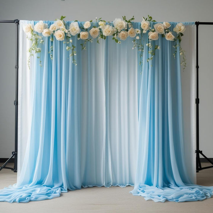 Chiffon Backdrop 58'' X 120'' ( 2 panels )