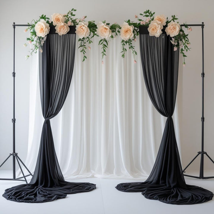 Chiffon Backdrop 58'' X 120'' ( 2 panels )