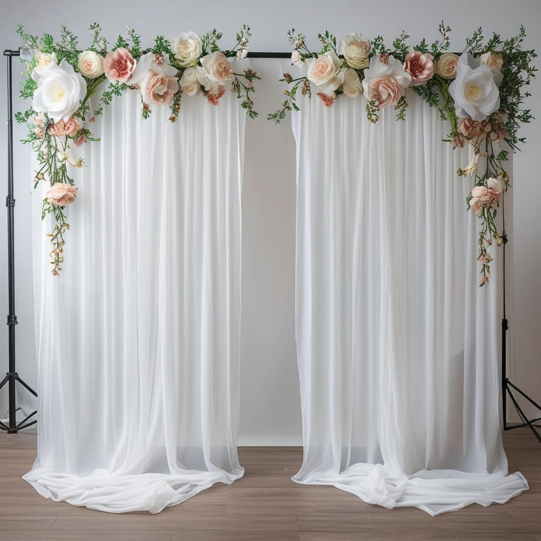 Chiffon Backdrop 58'' X 120'' ( 2 panels )