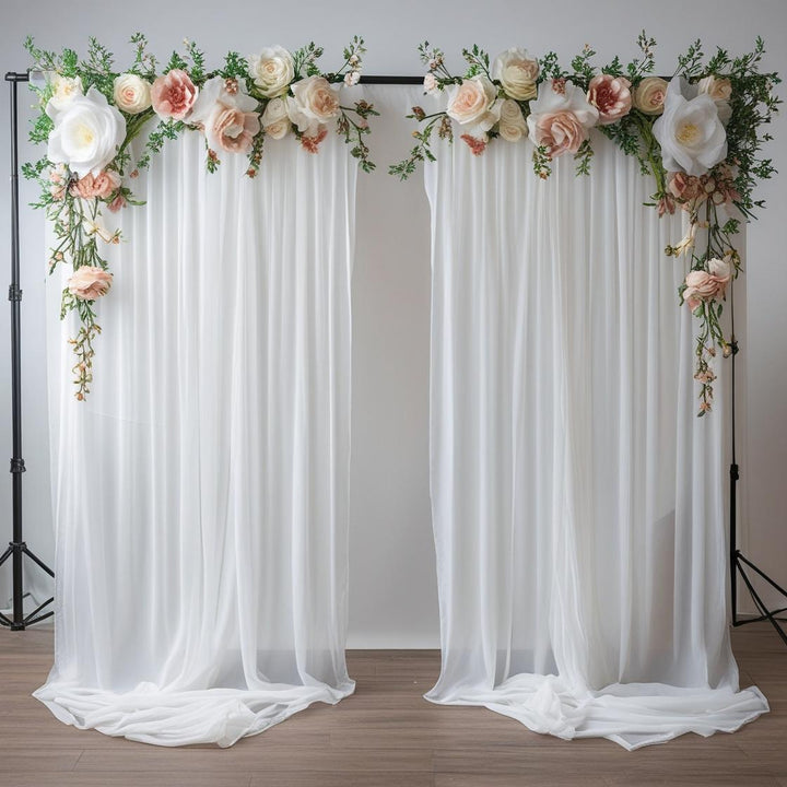 Chiffon Backdrop 58'' X 120'' ( 2 panels )