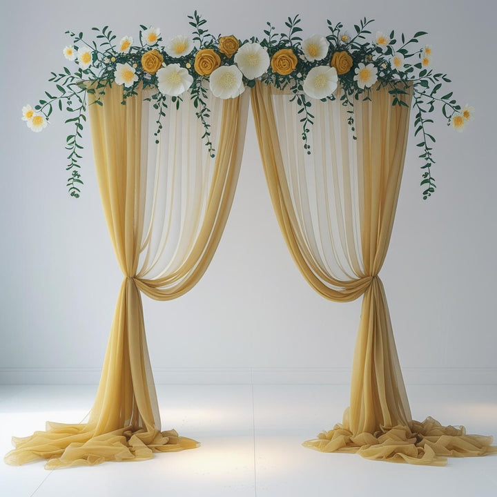 Chiffon Backdrop 58'' X 120'' ( 2 panels )
