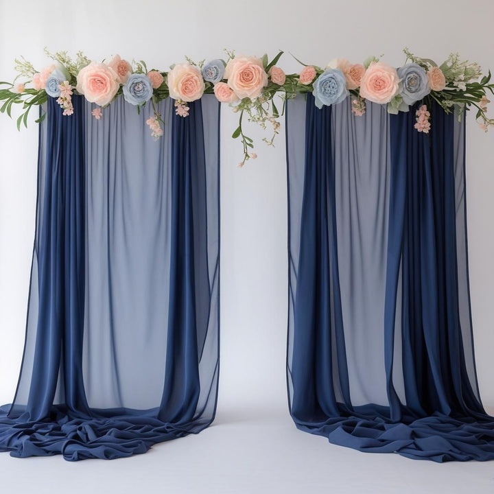 Chiffon Backdrop 58'' X 120'' ( 2 panels )